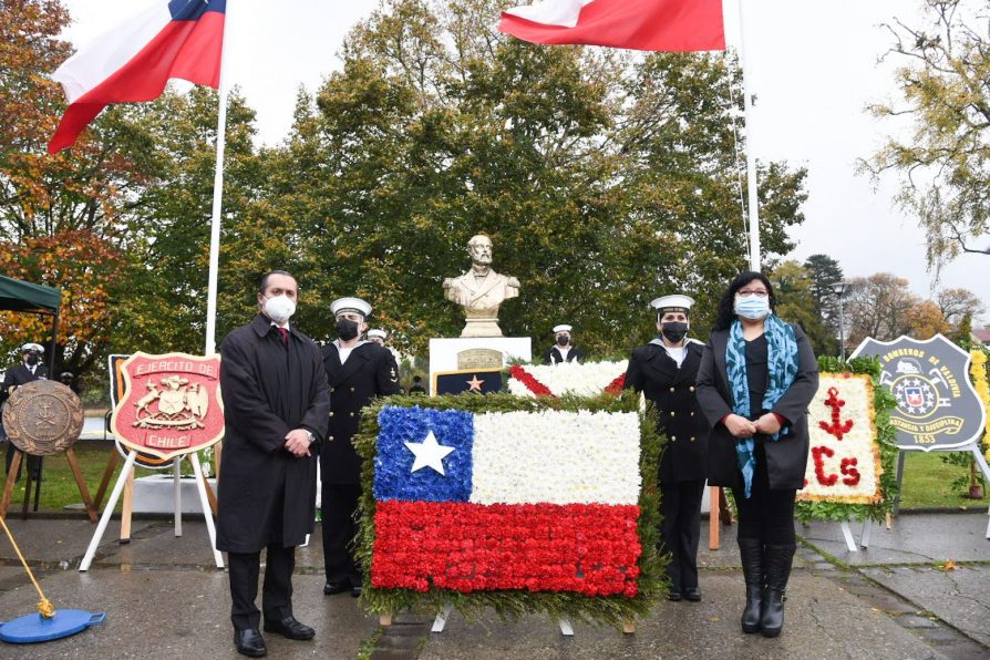 Delegado Provincial Alejandro Reyes participó de conmemoración del 21 de mayo