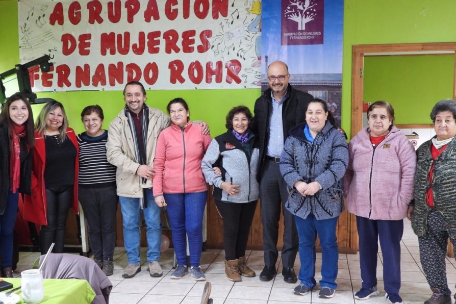 Delegado Presidencial Alejandro Reyes y diputado Marcos Ilabaca se reúnen con Agrupación de Mujeres “Fernando Rohr” en Río Bueno