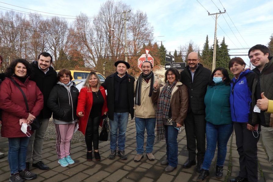 Delegado Presidencial del Ranco participa en hito que marca inicio de obras para finalizar proyecto sanitario en Aldea Campesina y Caupolicán Alto