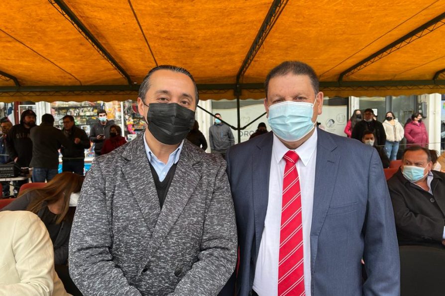 Delegado presidencial Alejandro Reyes, participó de desfile escolar de fiestas patrias en comuna de La Unión