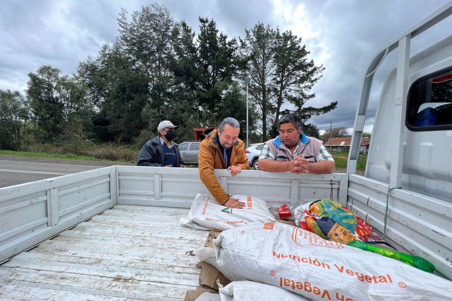 Delegado Alejandro Reyes en nuevos operativos de fertilizantes de emergencia: “nuestro objetivo es escuchar las necesidades de los pequeños agricultores y buscar soluciones prontas”