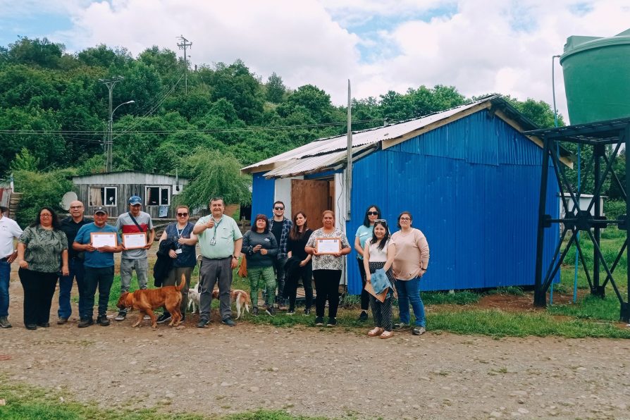 Equipo territorial de Delegación del Ranco participa en finalización de programa “Acción en Campamentos” de Fosis en Río Bueno