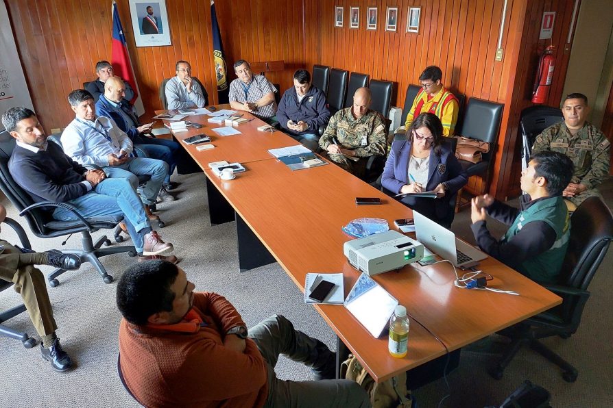 <strong>Con foco en incendios forestales y prevención de riesgos en temporada de verano, se realizó sesión de Cogrid en La Unión</strong>