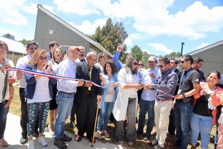 <strong>Comunidad de Cuinco Alto y autoridades celebran entrega de nuevas viviendas para 21 familias</strong>