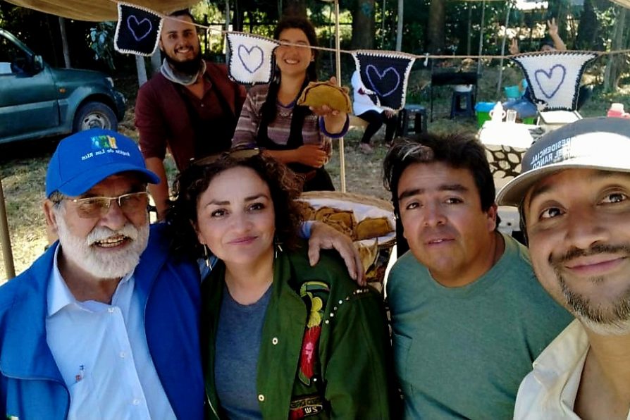 <strong>Delegado del Ranco Alejandro Reyes y autoridades regionales visitan y apoyan Fiesta del Catuto en Calcurrupe</strong>