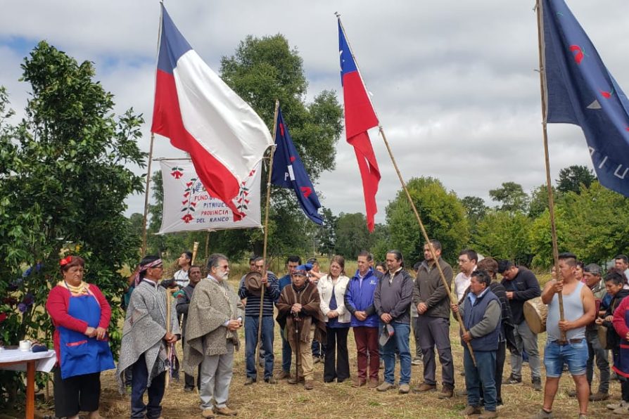 <strong>Delegado del Ranco Alejandro Reyes participa en inauguración de terreno ceremonial en Pitriuco</strong>