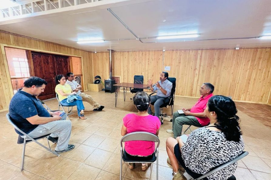 <strong>Delegado provincial Alejandro Reyes se reunió con dirigentes de sector rural de Nontuelá</strong>