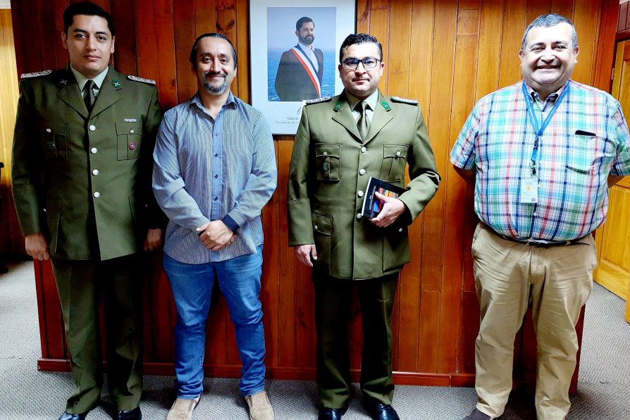 <strong>Nuevo Comisario de Carabineros La Unión sostiene primer encuentro con Delegado Provincial del Ranco</strong>