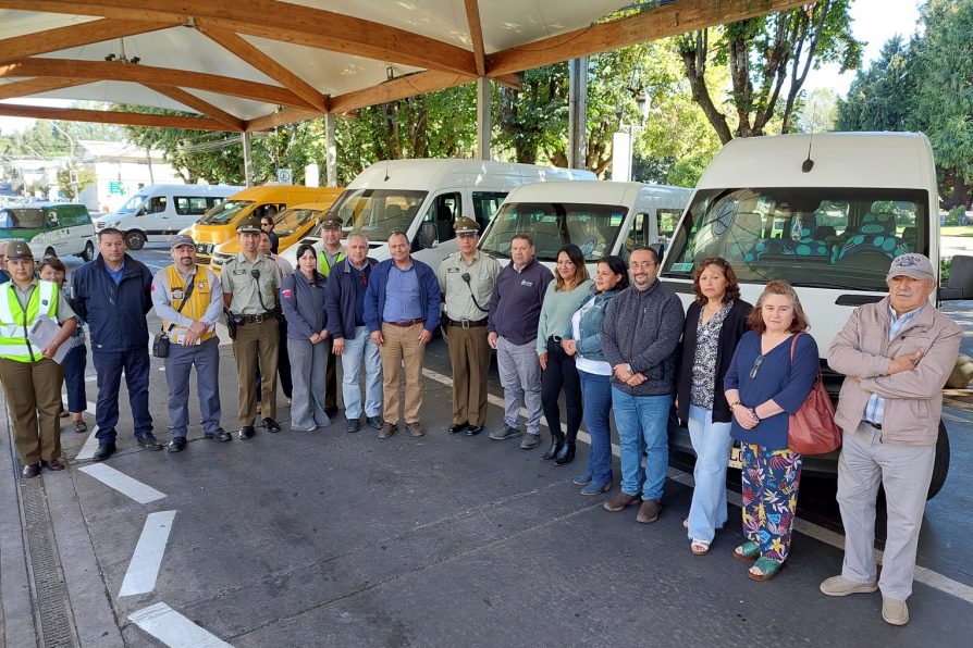 <strong>Promocionan campaña de transporte escolar seguro en el Ranco</strong>