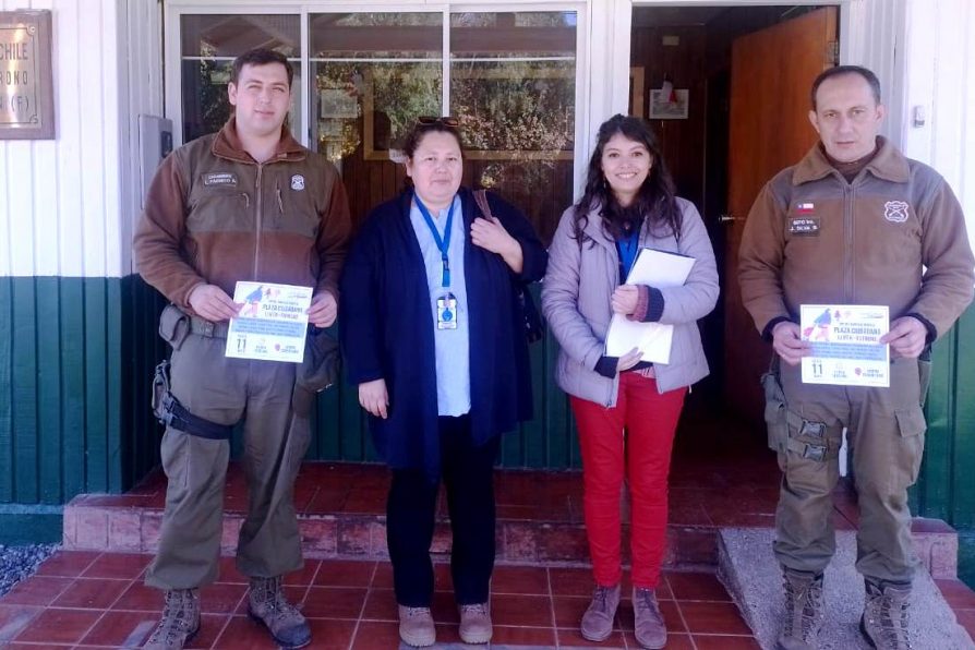 Equipos territoriales realizan agenda de trabajo y vinculación en sector de Llifén