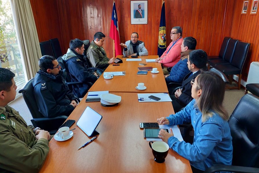 Comité Policial del Ranco: positivo balance de seguridad pública dieron a conocer Policías y autoridad marítima