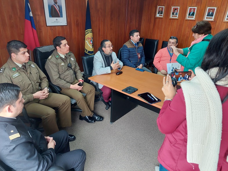 Positivos balances en índices generales y profundización del trabajo comunitario en seguridad pública arrojó comité policial del Ranco