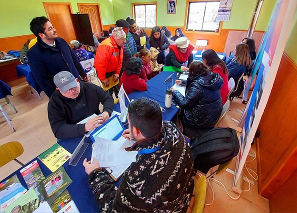 Destacan entusiasmo y alta convocatoria de Plaza Ciudadana realizada en sector de Litrán