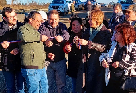 Gobierno habilita calle de servicio en Choroico junto a la Ruta 5 Sur, que evitará a vecinos pagar peaje