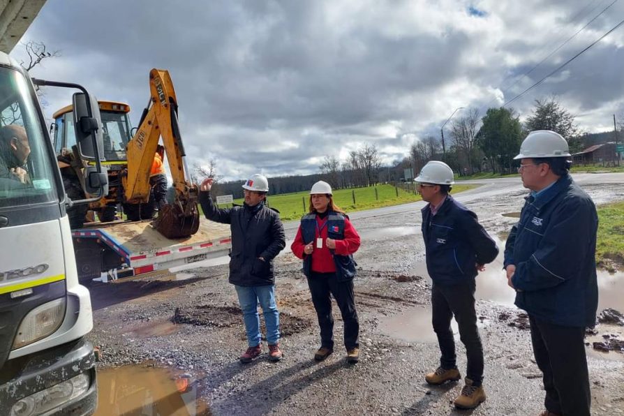 Intensifican monitoreo de reposición de suministro eléctrico en el Ranco, supervisando avances en Futrono