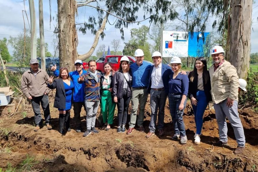 Delegados presidenciales celebran junto a vecinos de Purrihuín inició de obras para contar con agua potable