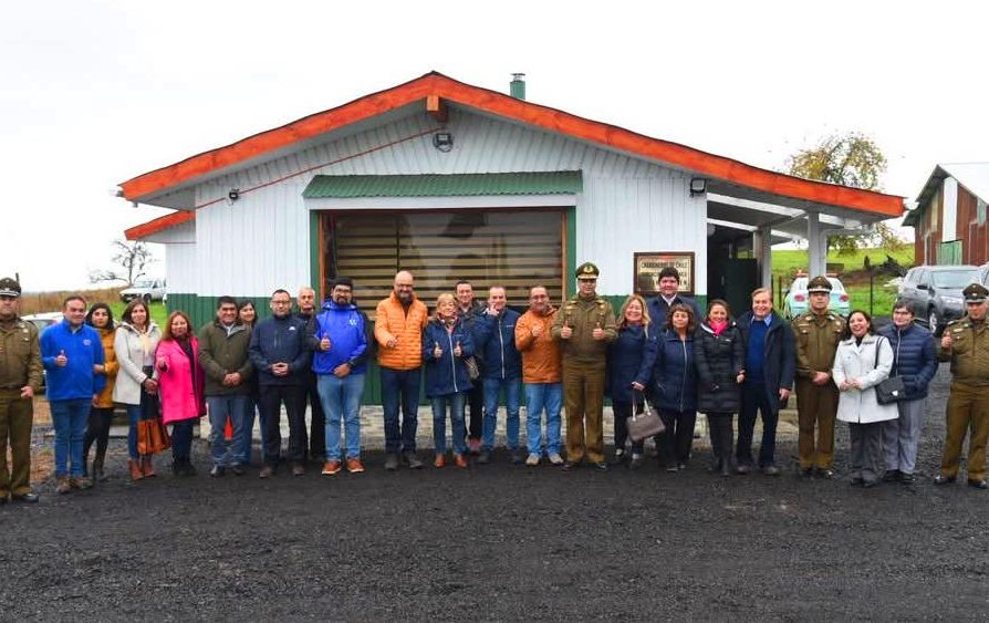 Autoridades presentan reubicación de Retén Policial de Diumén