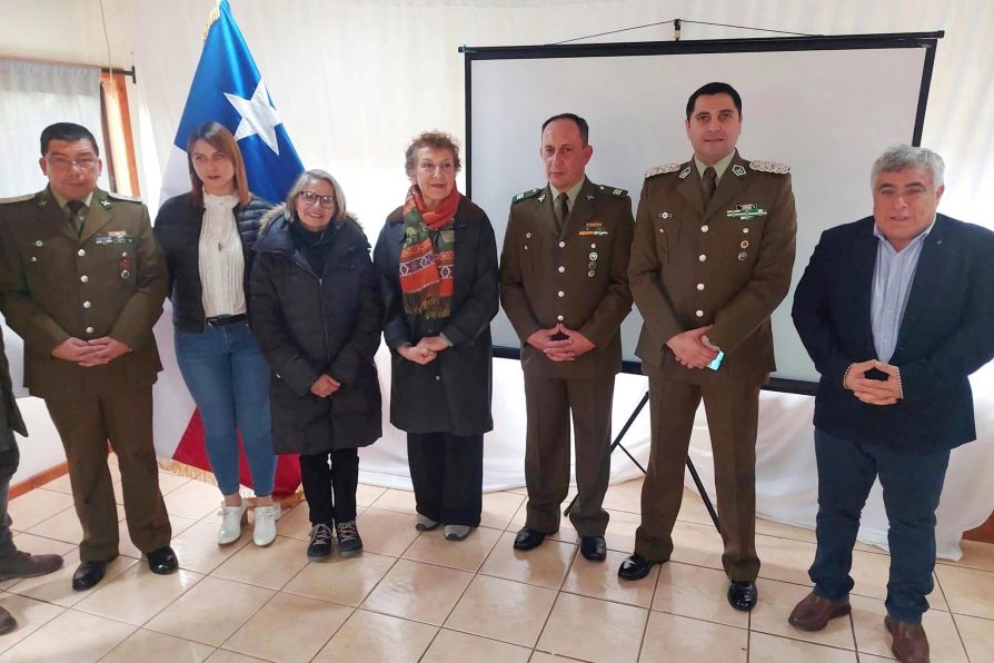 Delegada Alejandra Álamos Herrera participa en cuentas públicas de Carabineros de la provincia