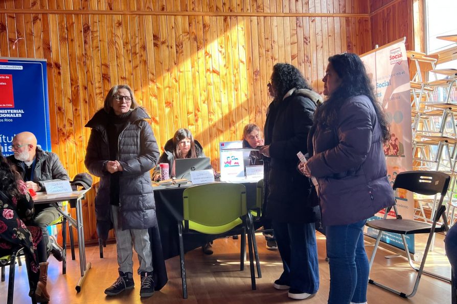 Exitoso Gobierno en Terreno encabeza delegada Alejandra Álamos Herrera en Población Los Castaños