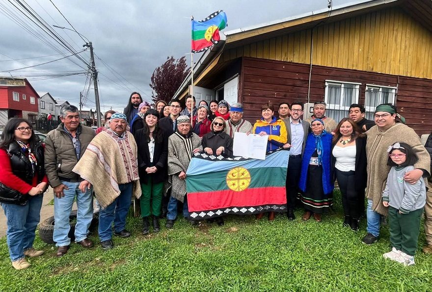 Asociación Indígena Wenuleufu de Río Bueno recibió un terreno fiscal para potenciar actividades ancestrales y espirituales