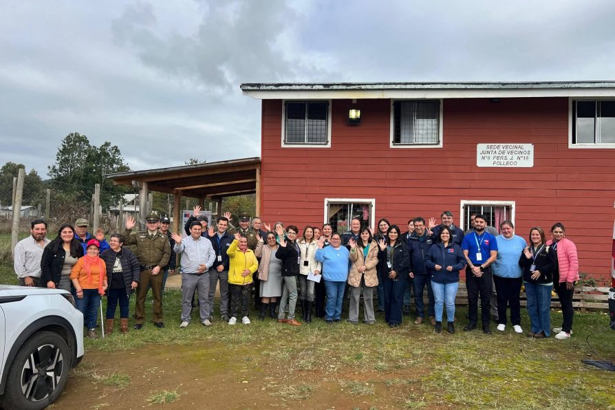Exitosa Plaza Ciudadana en Folleco Bajo marcó jornada inaugural de Gobierno en Terreno en 2026